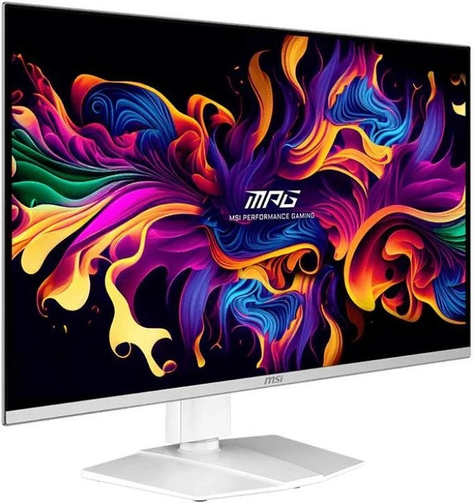 Monitor MSI MPG 321URXW QD-OLED 31.5 inç 4K 240Hz i bardhë