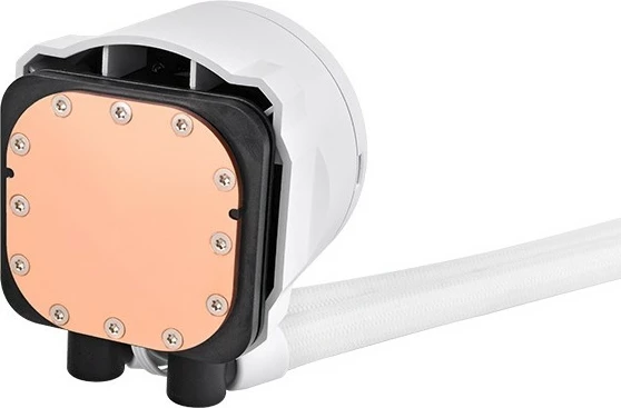 Ftohës me lëng Thermaltake TH360 V2 Ultra ARGB, 3x120mm, Snow Edition, bardhë