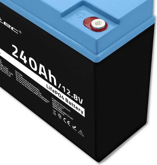 Bateri LiFePO4 Qoltec 53702, 24Ah, 12.8V, me BMS