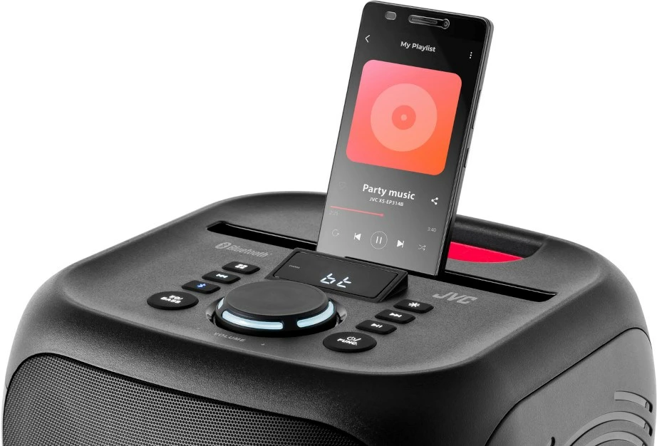 Boks portativ JVC XS-EP314B, i zi