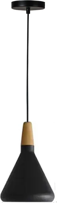 Llambë tavani Jedren metalike e zezë D18x27cm