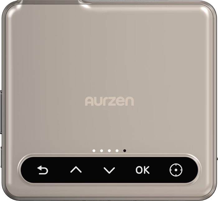 Projektor portativ Aurzen Zip AU-PJ-ZP001M-USGD0, DLP 720p, 100 ANSI, bateri 5000 mAh, Gold