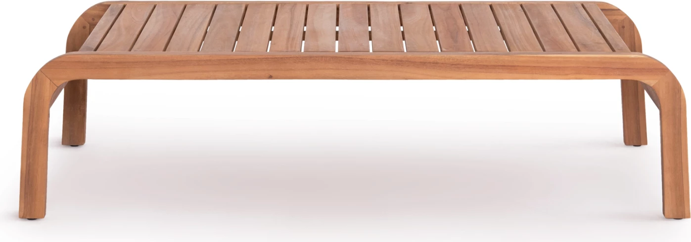 Tavolinë kafeje për jashtë, dru akacie, OASIS CD6227, 132x70x33cm