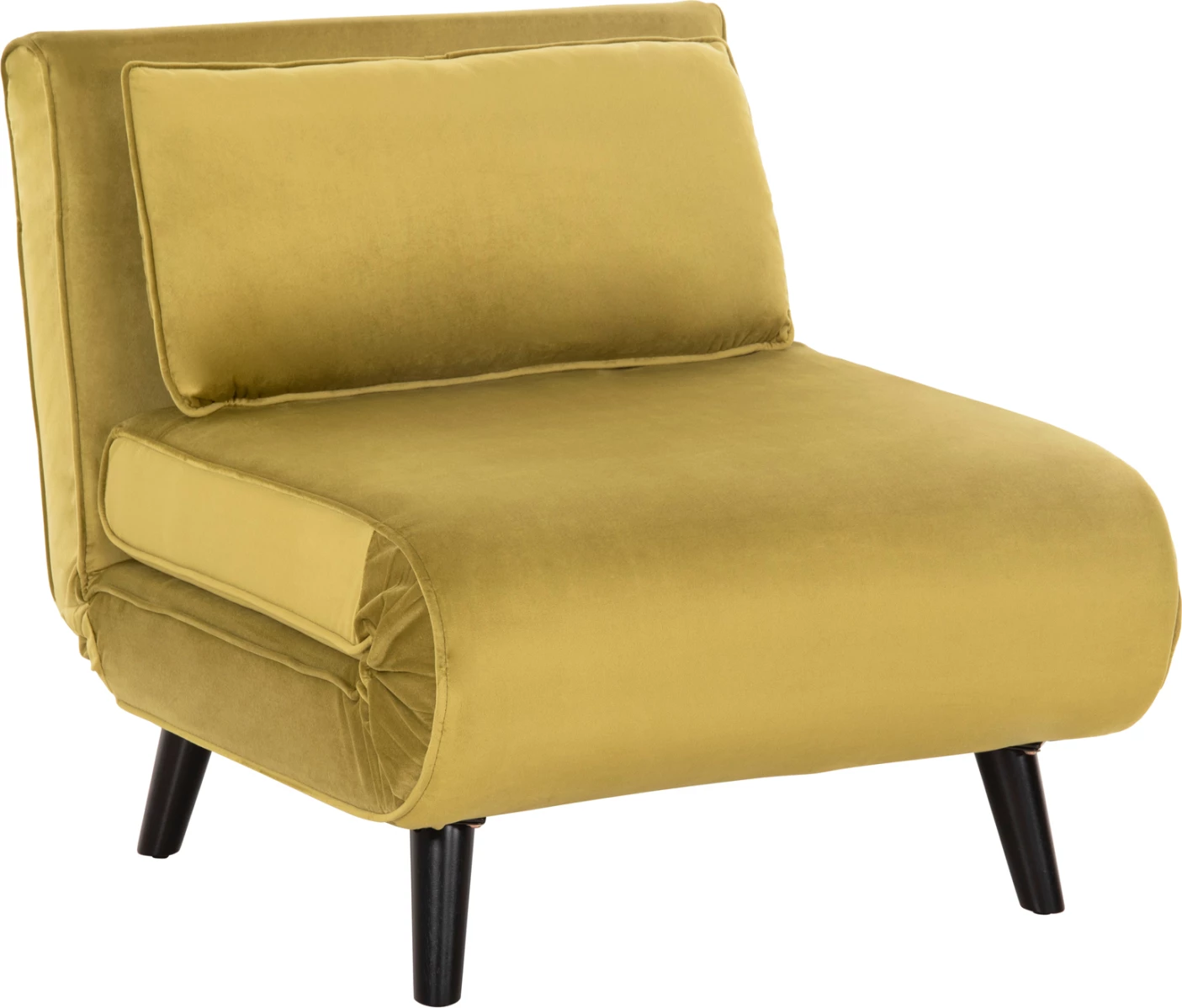 Fotelje-shtrat BRAXTON FH8425.23 kadife jeshile ulliri 78x88x78Hcm