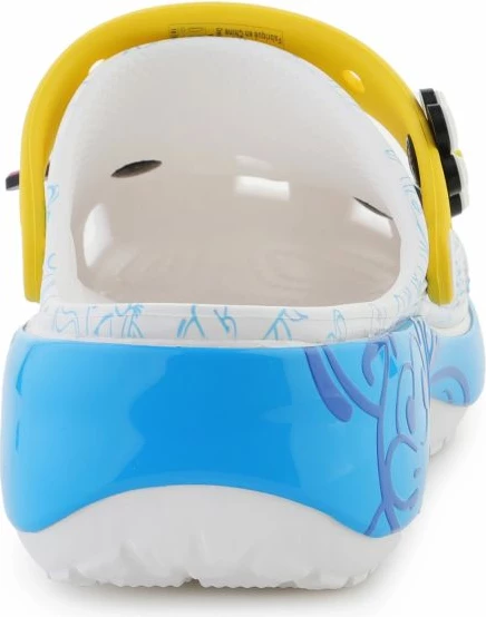 Këpucë Crocs për femra, të bardha/kaltër