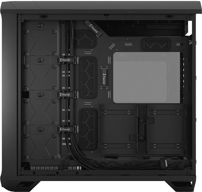 Kasë Fractal Design Torrent Black TG Light Tint, ATX, xham i temperuar, e zezë