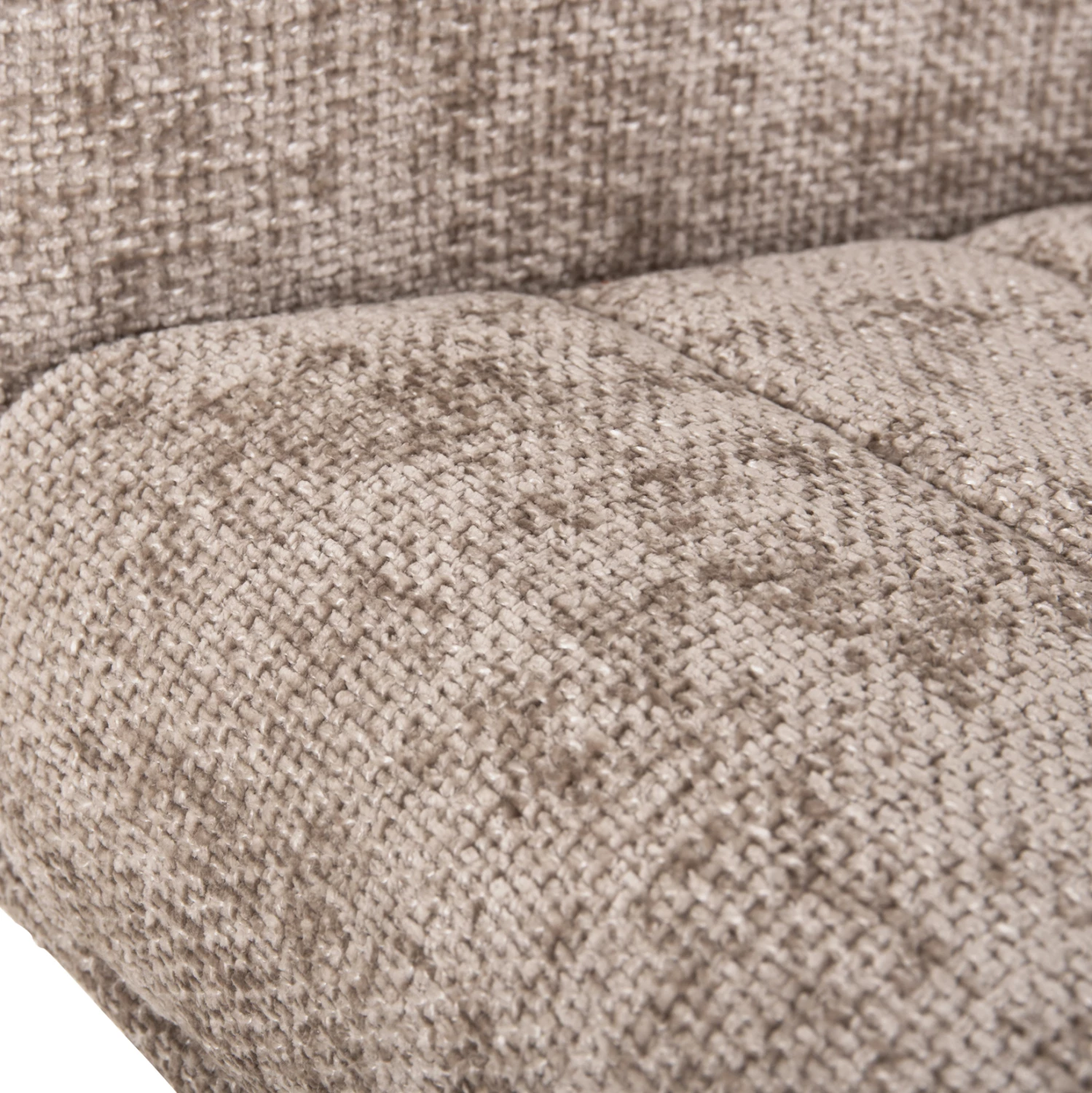 Karrige ngrënieje GAZER FH9845.04, pëlhurë bezhë, këmbë druri gome, 66x63x91H cm., set prej 2 copë