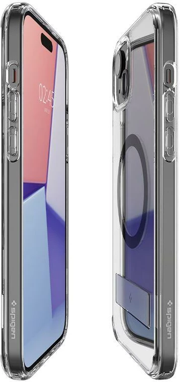 Mbështjellës Spigen Ultra Hybrid S MagSafe për iPhone 15, i zi
