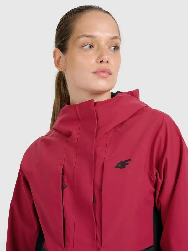 Jakne trekking për femra 4f, e zezë