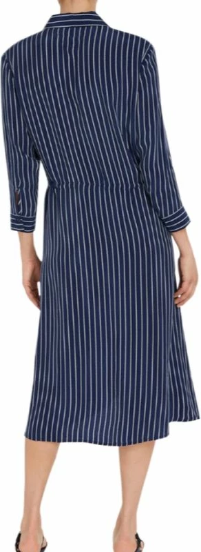 Fustan Tommy Hilfiger për femra, ngjyrë e kaltër