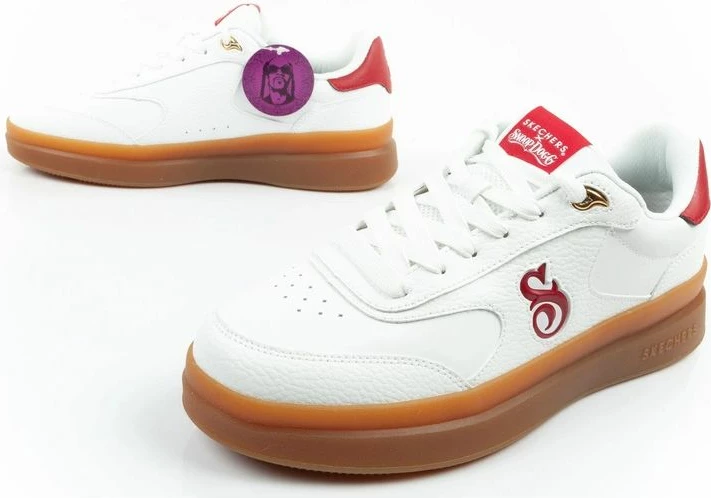 Atlete për meshkuj Skechers, të bardha