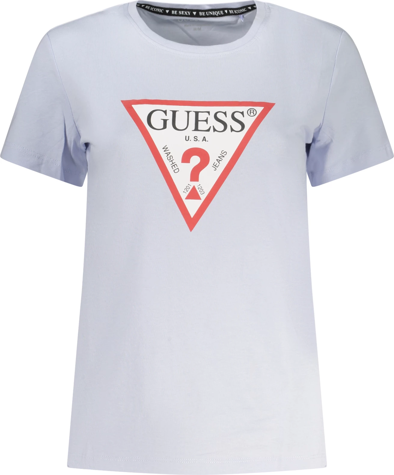 Maicë GUESS JEANS femra, kaltër e çelët