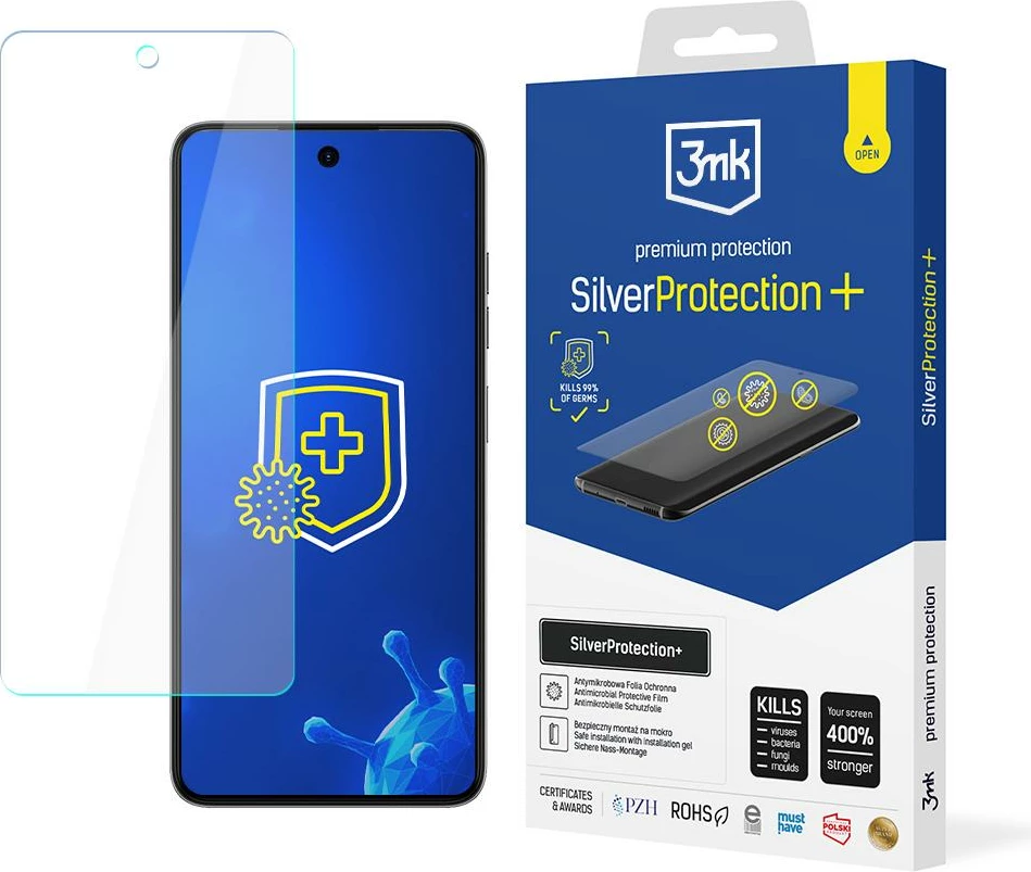Film mbrojtës 3mk SilverProtection+ për Tecno Spark Go 2024