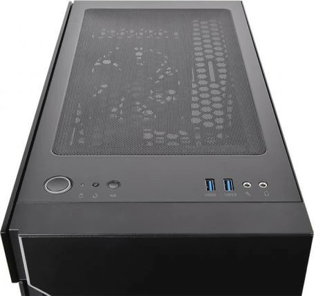 Kasë Thermaltake H200 Tempered Glass, Midi Tower, e zezë