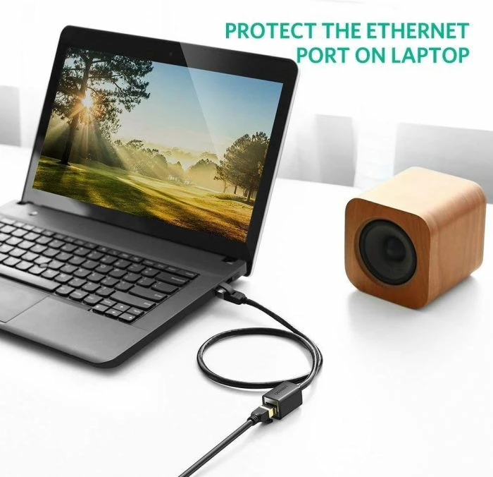 kabllo zgjatëse Ethernet Cat 6 UTP UGREEN 11282 3m, e zezë (1 copë, polybag)