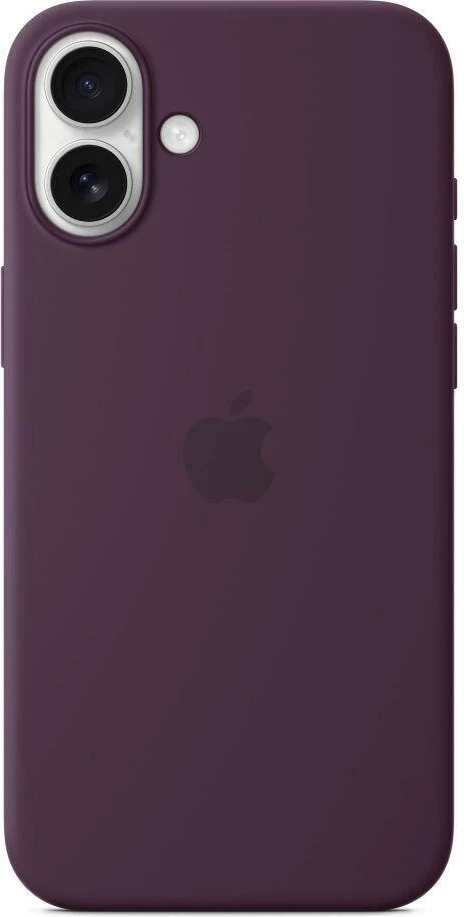 Apple iPhone 16 Plus Silicone Case with MagSafe, Plum