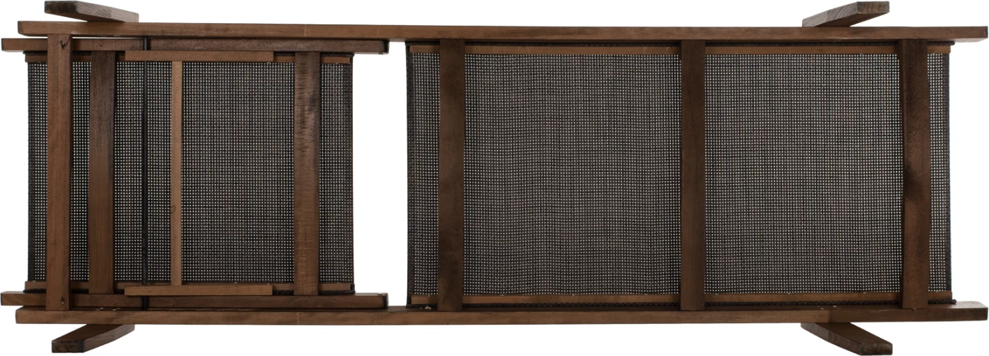 Shezllon profesional për plazh, dru ahu, ngjyrë arre, FH10356.04, 200x61-66x31-91H cm