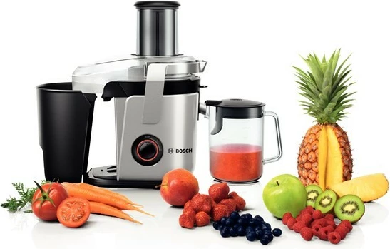 Shtrydhëse frutash Bosch MES 4000, 1000W, inox/zezë