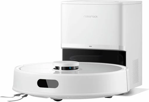fshesë robotike Roborock Q7 BF+ 8000 Pa me stacion vetëzbrazës, depo uji 280 ml, e bardhë