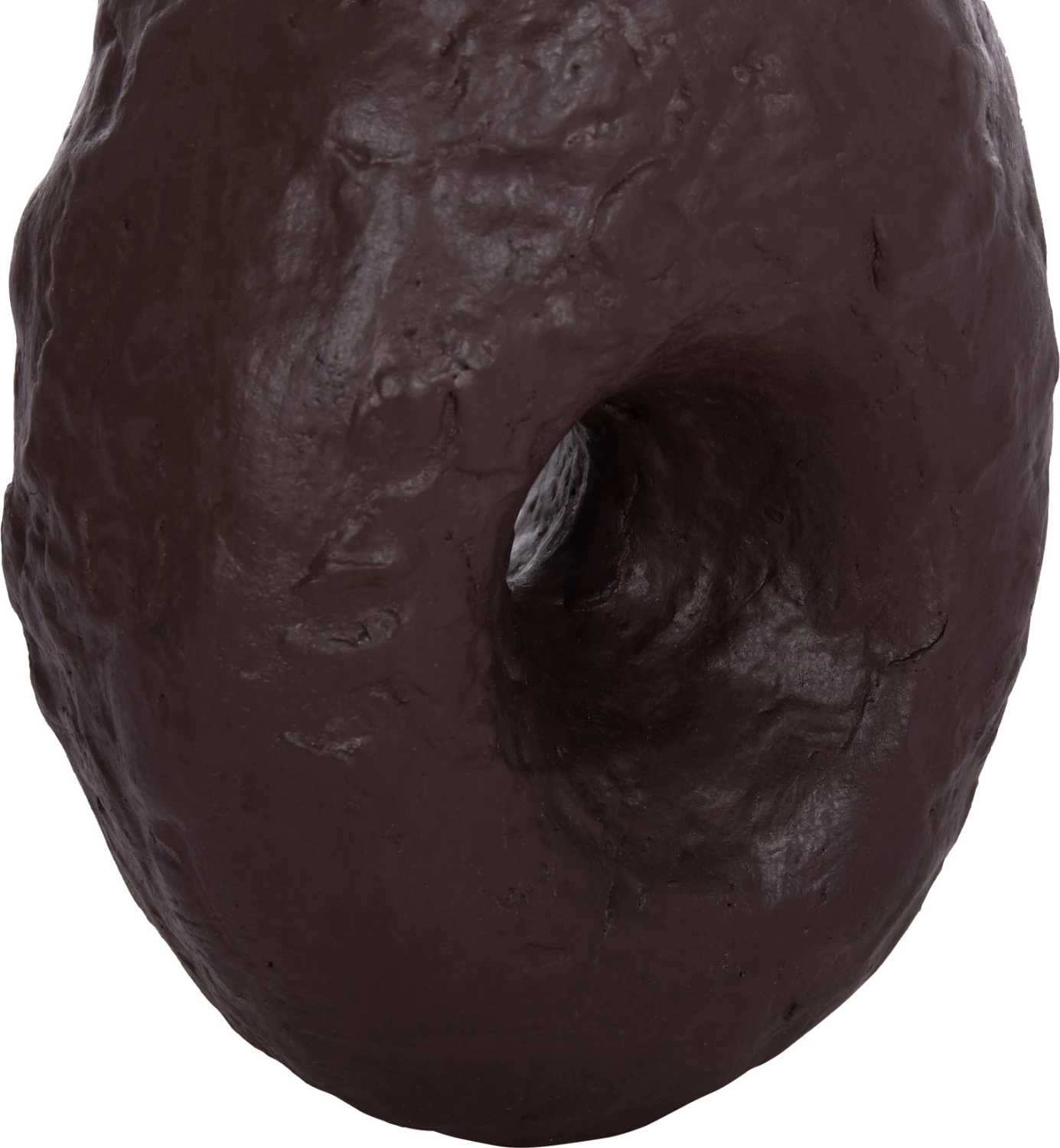 Vazo dekorative tavoline NAMENTIS, terrakotë, ngjyrë çokollate, FH4673.07S, 22x13x28cm