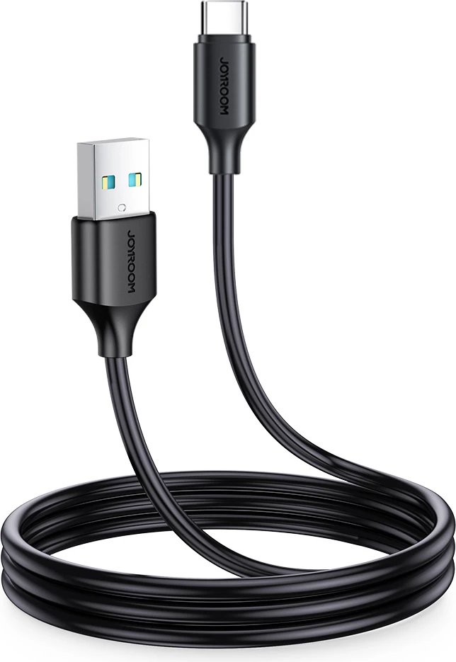 Kabllo Joyroom Long-Lasting Series A9 USB-A në USB-C, 1m, 3A, e zezë