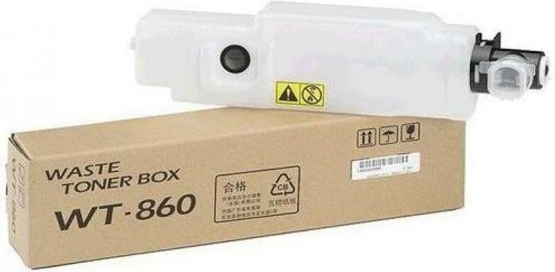 enë e tonerit të mbetur, Kyocera WT-860 (1902LC0UN0), kapacitet deri 25,000 faqe, 345x90x65 mm, e bardhë, paketë 10