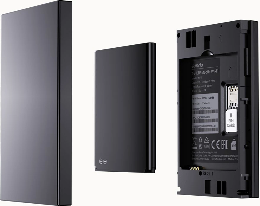 Router portativ Tenda 4G180 V4.0, i bardhë