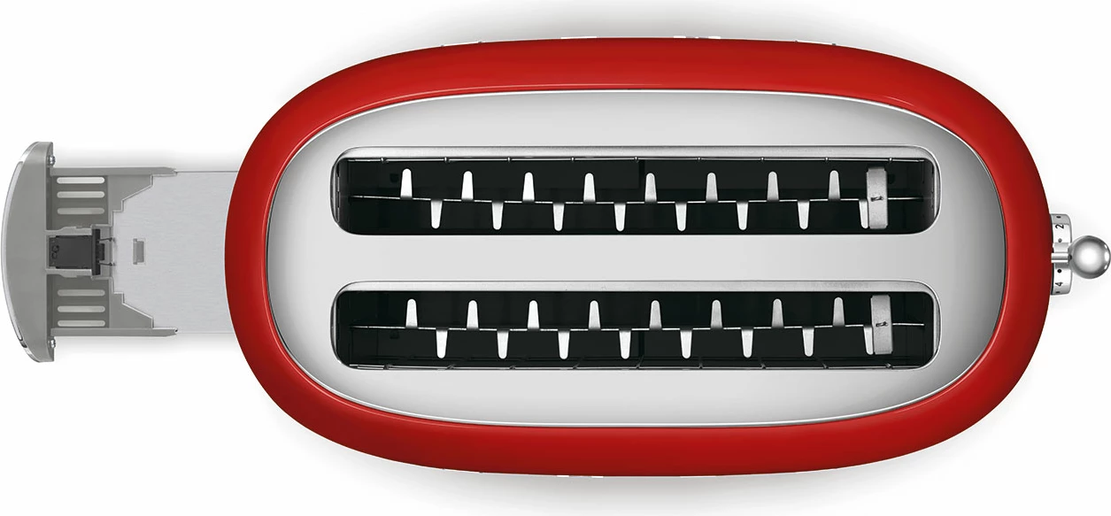 Thekëse buke SMEG TSF02RDEU, e kuqe