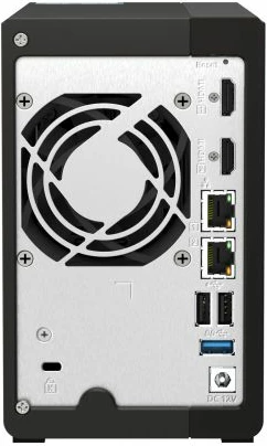 Server NAS QNAP TS-253E-8G, 2-bay/2 disqe, 8GB RAM, 2x 2.5GbE, i zi