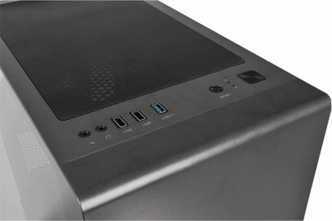 Kasë Thermaltake S100 Tempered Glass, Micro Tower, për Micro ATX/Mini ITX, e zezë