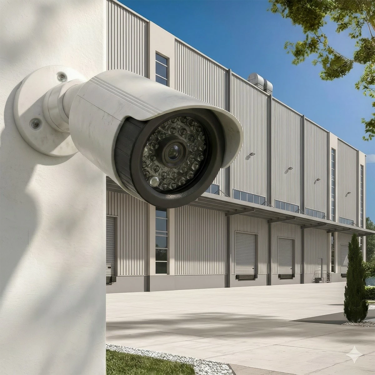 Set 2x kamera imituese tubulare CEE IR1800 WT, IP44, LED ndezëse, ABS, furnizim 2xAA, e bardhë, set 2 copë