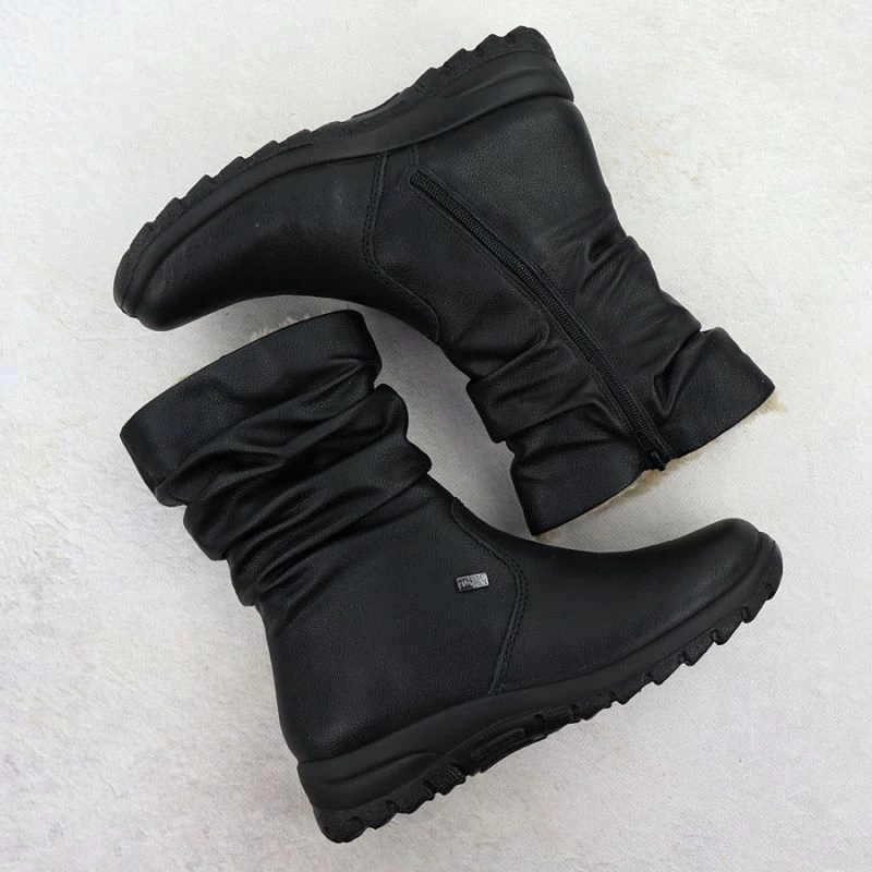 Çizme për femra Rieker, të zeza