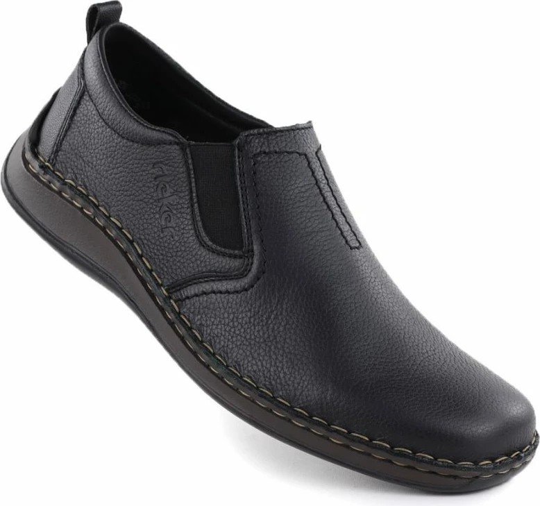 Këpucë për meshkuj Rieker, të zeza