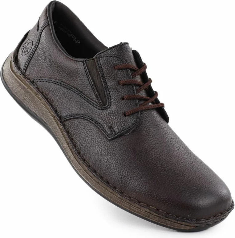 Këpucë për meshkuj Rieker, kafe