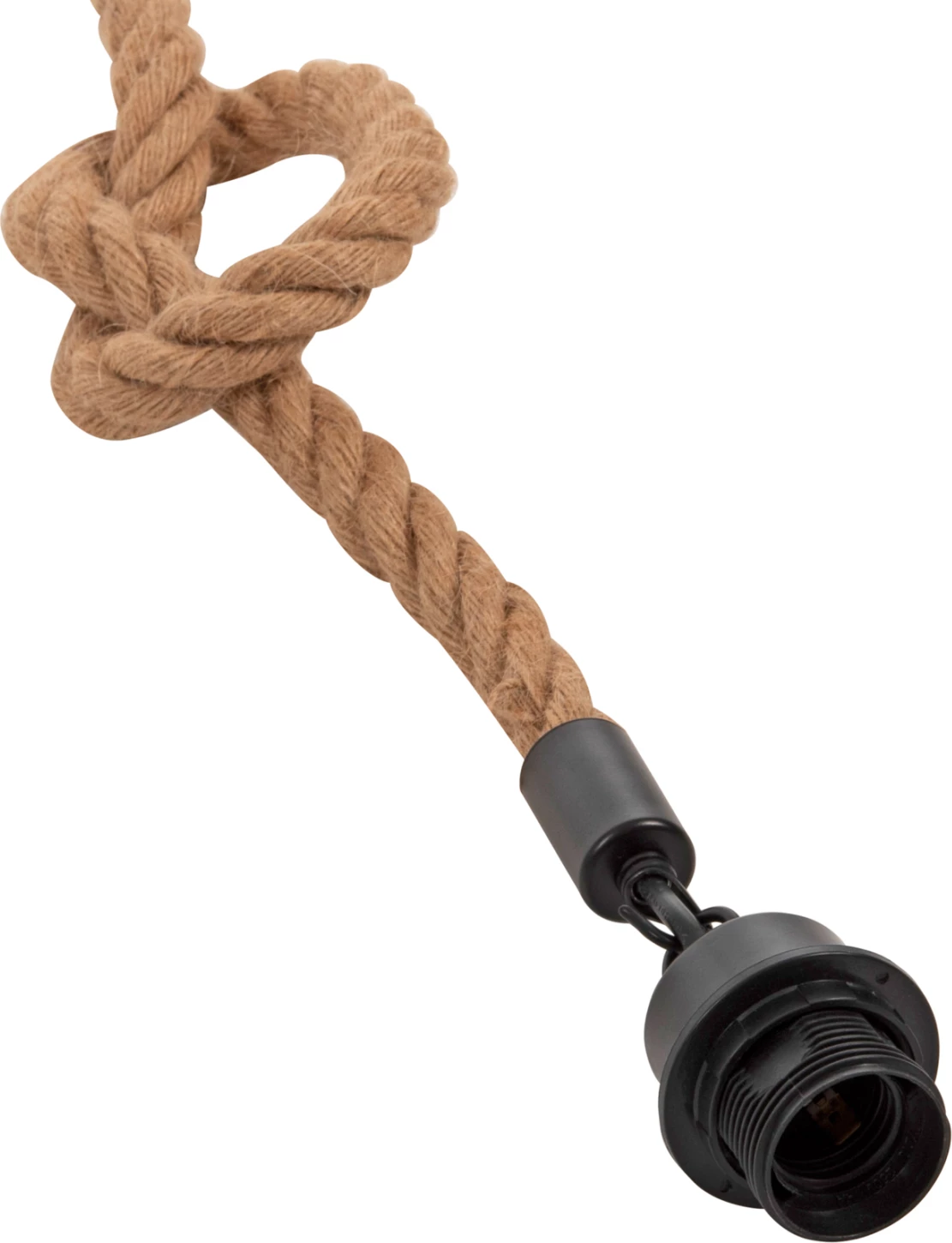 Set llambë varëse tavani, litar dhe fibra gjethe palme të thata, FH11923, Φ41.5Χ150H cm