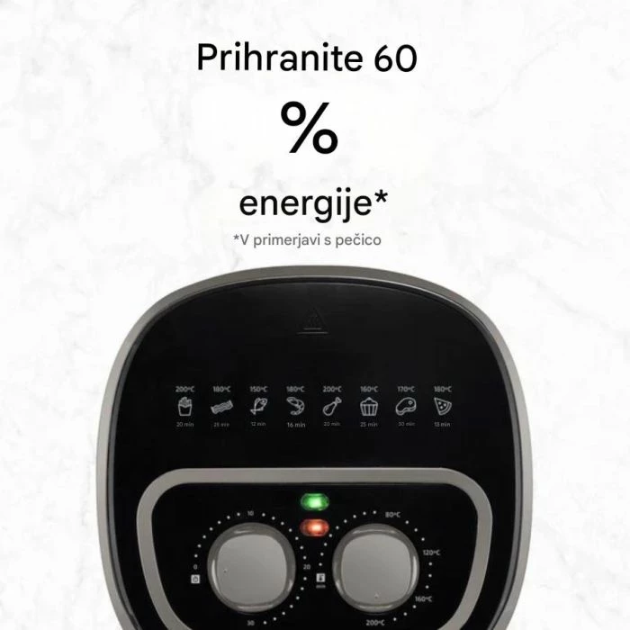 Fritezë me ajër UFESA Panther 3.5L 1500W, e zezë