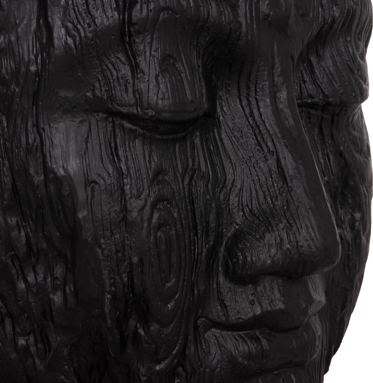 Dekor për dysheme, kokë Buda, ngjyrë e zezë, FH4385.01, 90x90x100cm