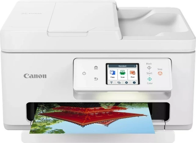 Pajisje multifunksionale inkjet Canon PIXMA TS7550i A4 3-në-1 Wi‑Fi Wi‑Fi Direct ADF 35 fleta e bardhë
