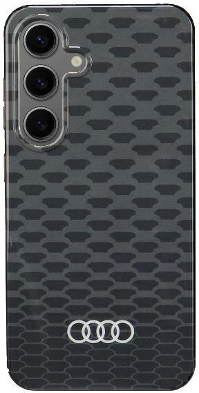 Mbështjellës Audi IML Stitching Pattern MagSafe për Samsung Galaxy S24, i zi