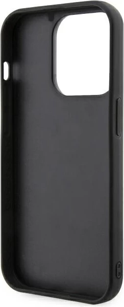 Mbështjellës Karl Lagerfeld KLHCP14L3DRKHNK për iPhone 14 Pro 6.1", 3D Rubber Choupette, i zi