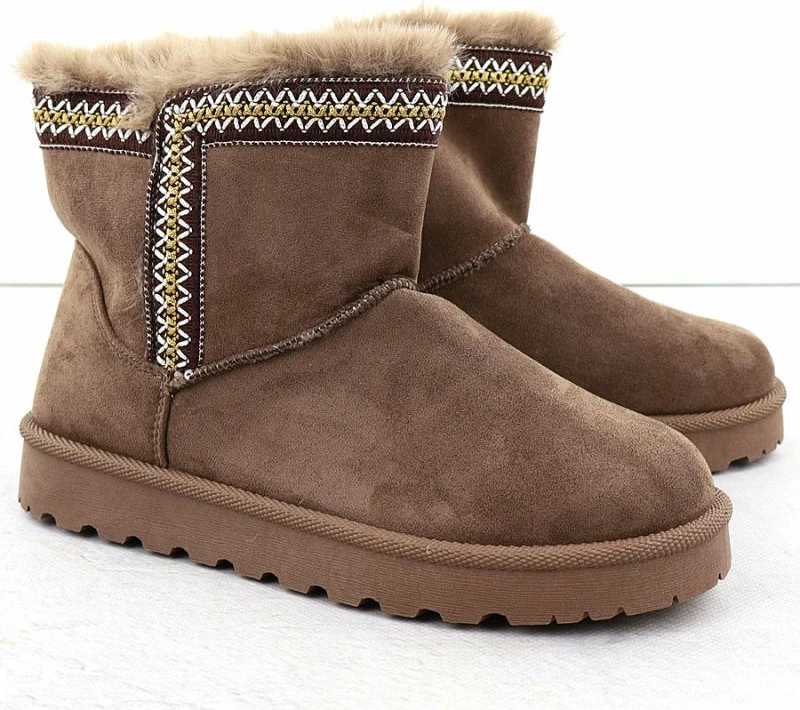 Çizme dëbore Potocki për femra, kafe