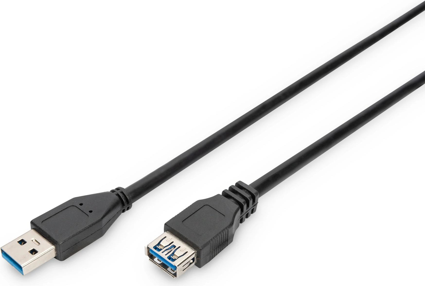 Kabllo USB zgjatuese Digitus USB 3.0, 1.8m, e zezë