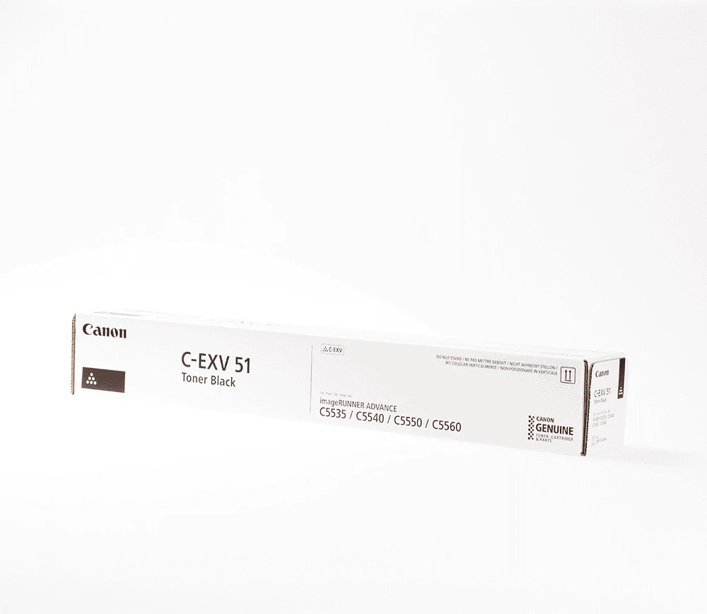 Toner Canon C-EXV51 0481C002 rendiment 69000 faqe standard, e zezë
