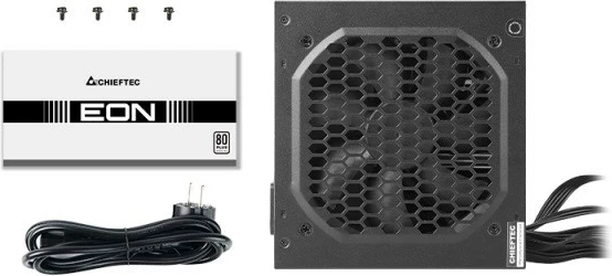 Kasë Chieftec ZPU-700S EON Series, 700W, 80 PLUS, e zezë