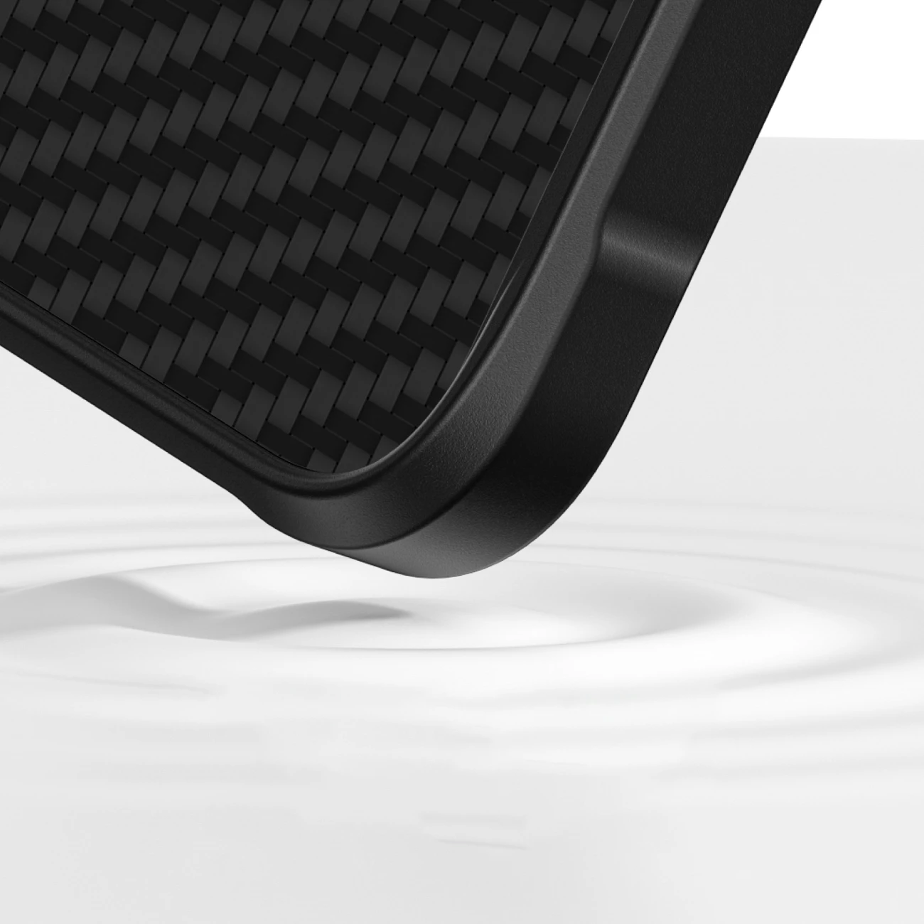 Mbështjellës AmazingThing Titan Max për iPhone 16 Plus, 1500D fibra aramidi, zi