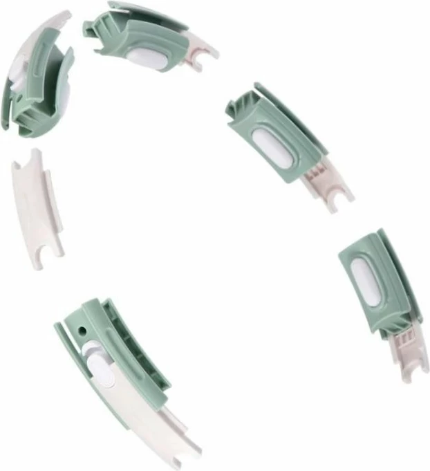 Hula hop HMS HHM15 me magnet dhe peshë, i gjelbër me numërues