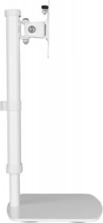 Mbajtëse tavoline për monitor Techly 102765, 17-27", VESA, e bardhë