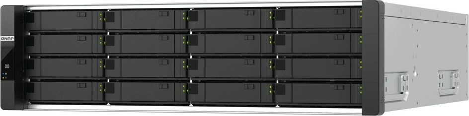 Server NAS, QNAP ES1686dc-R2-2142IT-96G, 16x 3.5" LFF SAS, 0 HDD, RAM Memorje 96GB, 4x 10GbE SFP+, Rack 3U