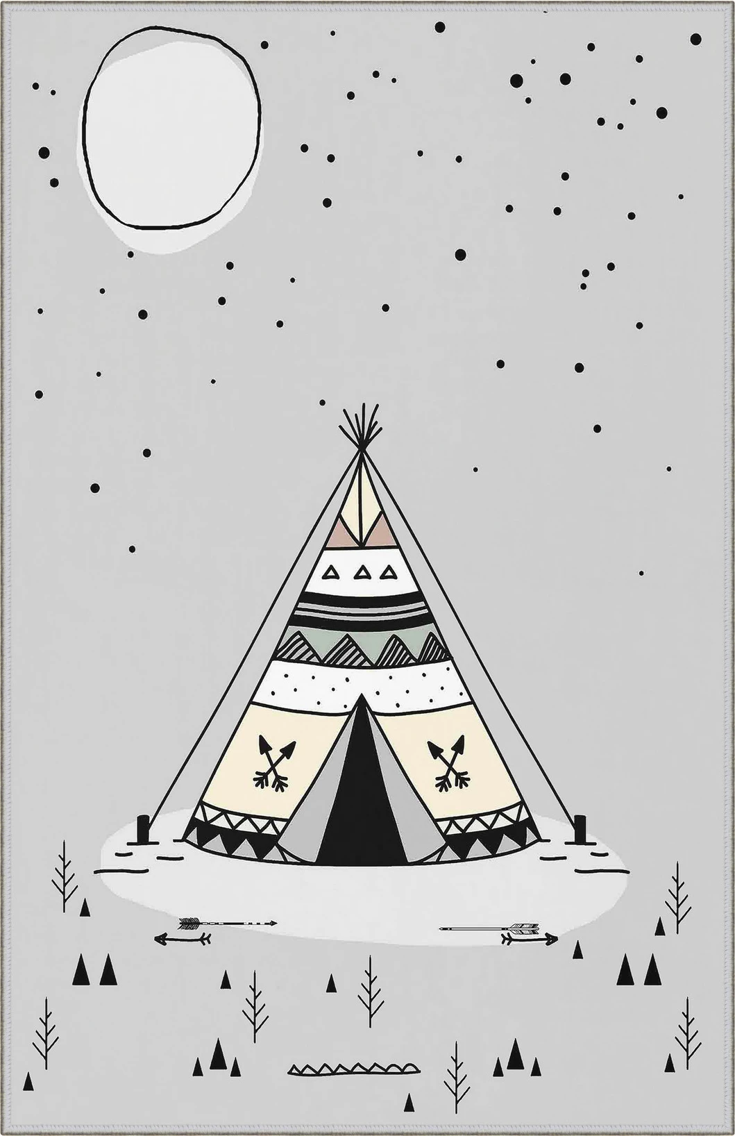 Qilim multingjyrësh Conceptum Hypnose, 180x280cm, WOOKECE022