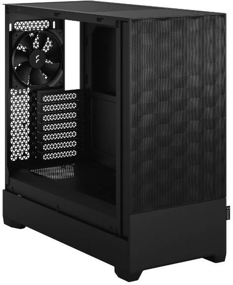 Kasë Fractal Design Pop Air Black Solid, Midi Tower, e zezë